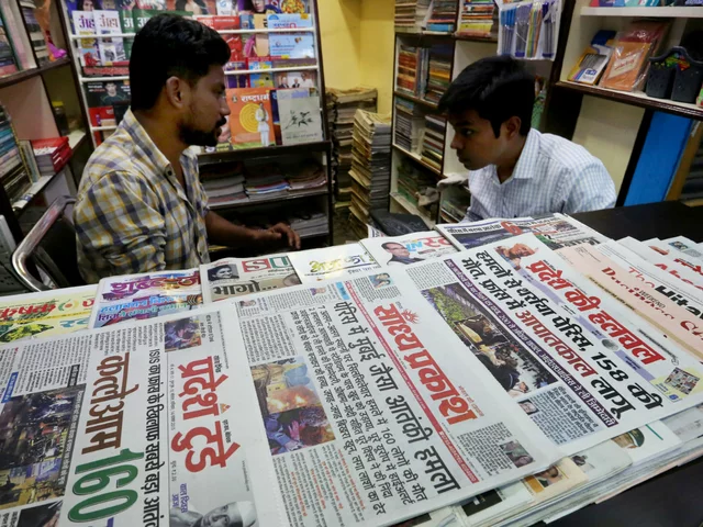 Which is the most popular Hindi newspaper in India?